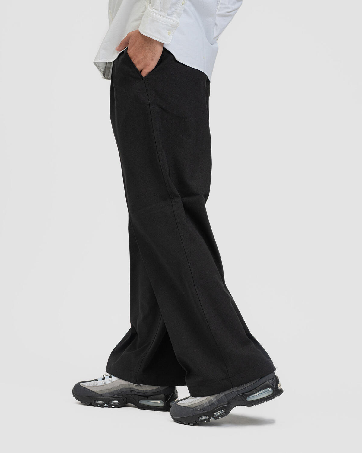 BEAMS WIDE SLACKS | 11230581120-19 | AFEW STORE
